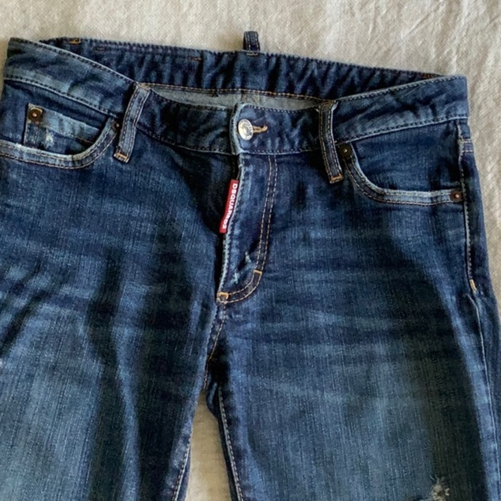 DSquared Skinny Distressed Jean